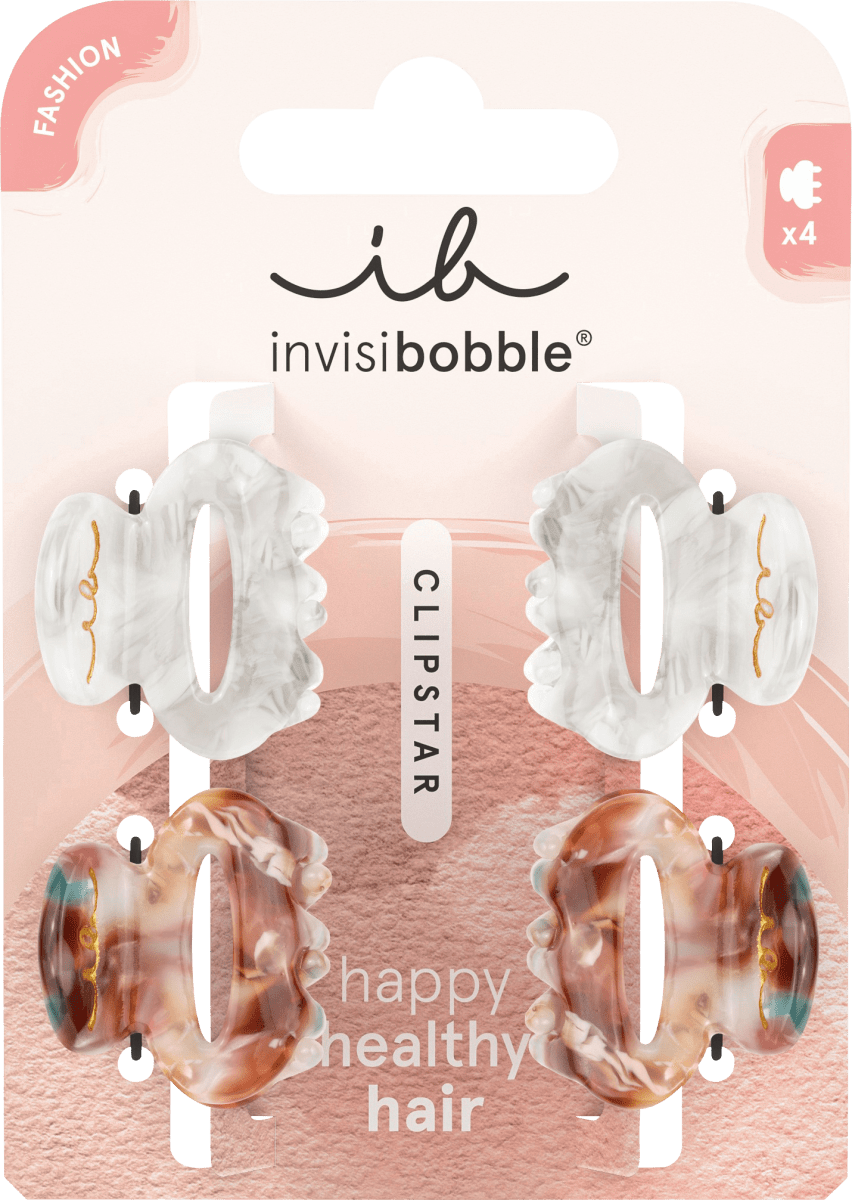 Haarklammern Clipstar Petit Bijoux S, 4 St