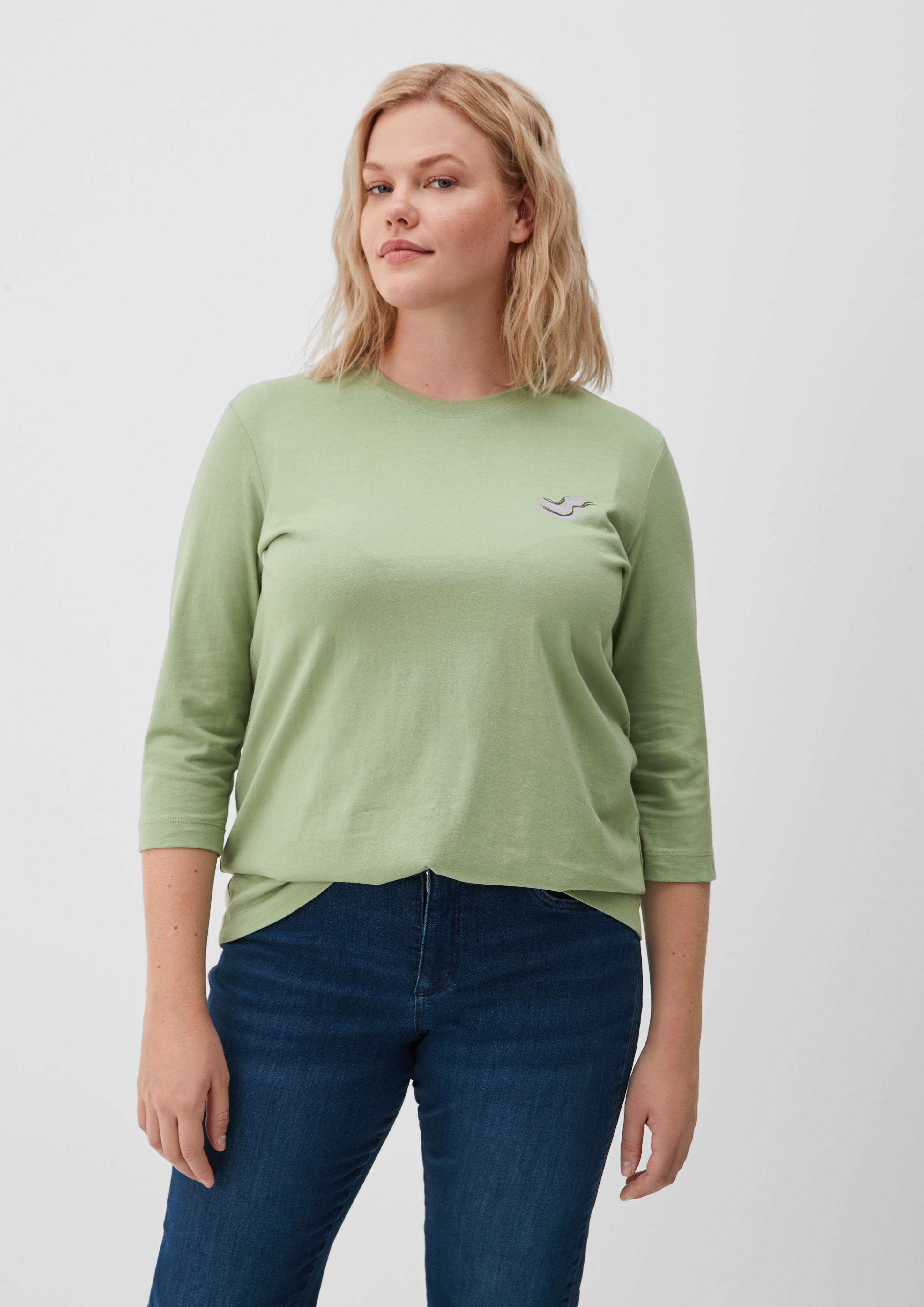Jerseyshirt mit Print-Detail  2121612-73D5