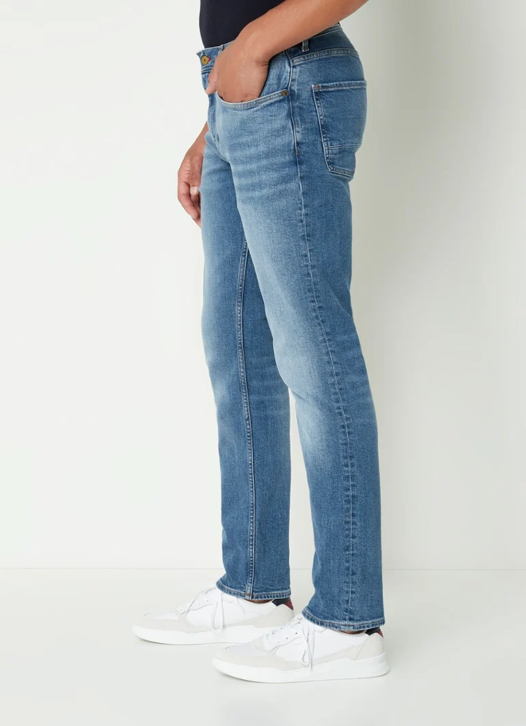 Jeansy Tommy Hilfiger z prostą nogawką, średnie wyblaknięcie