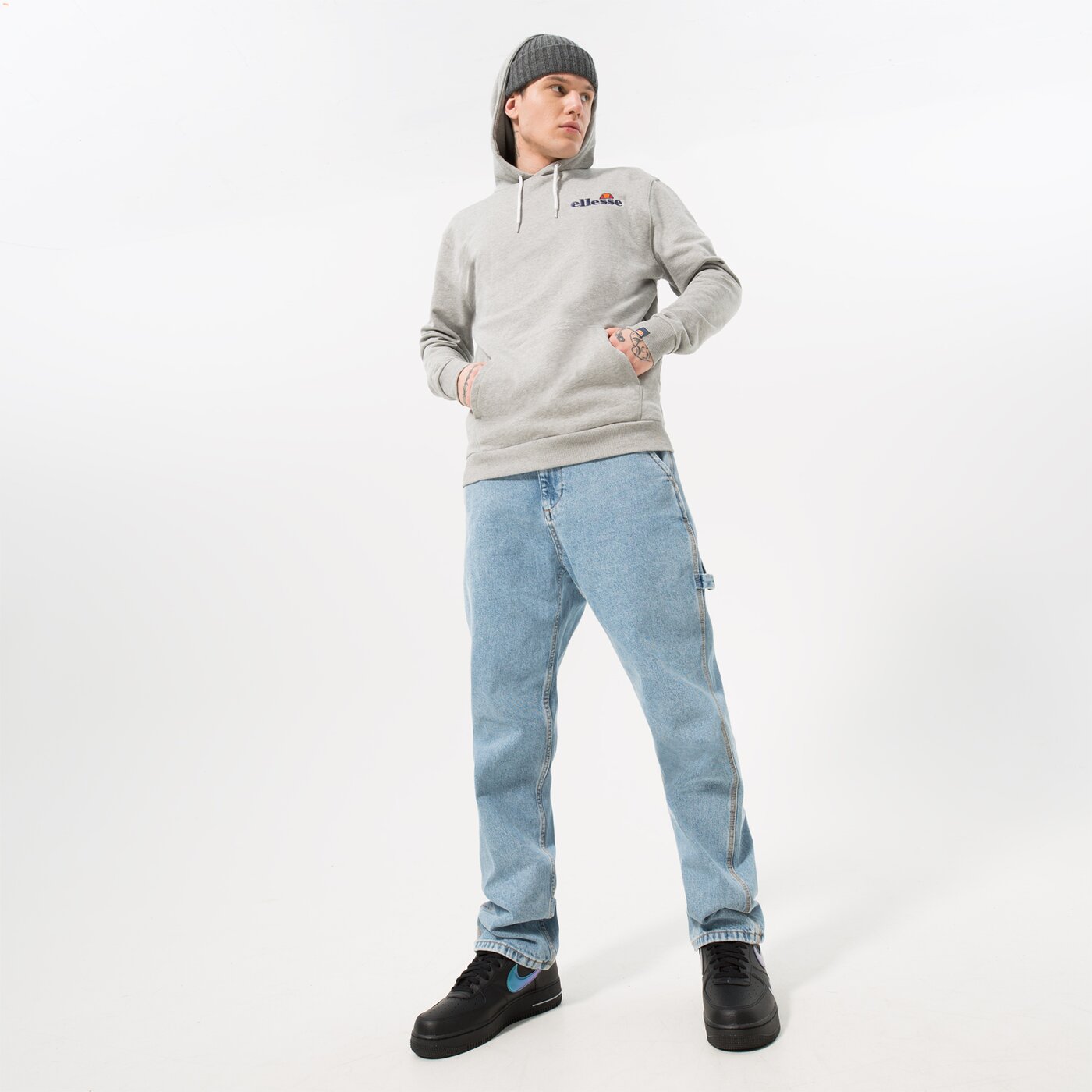 ELLESSE HOODIE PRIMERO GREY Grau