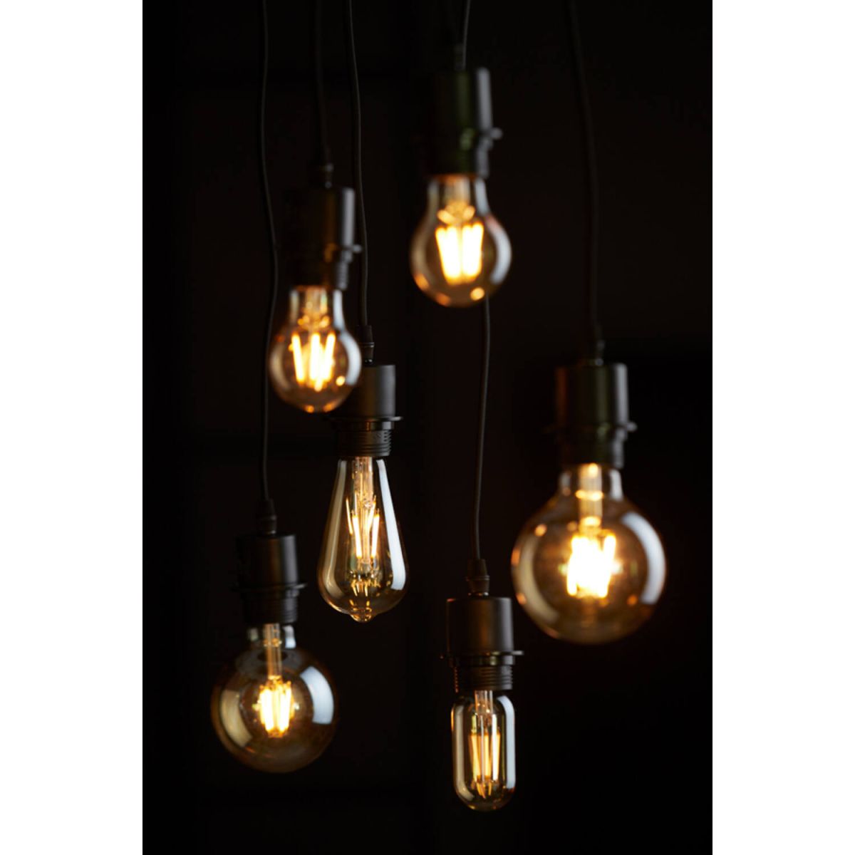 Trendhopper E27 LED-Kolben Bernstein