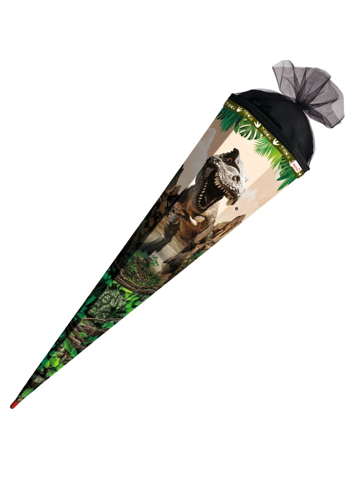 ROTH Schultüte groß Tyrannosaurus 85 cm, Sound in Grün günstig kaufen onesize