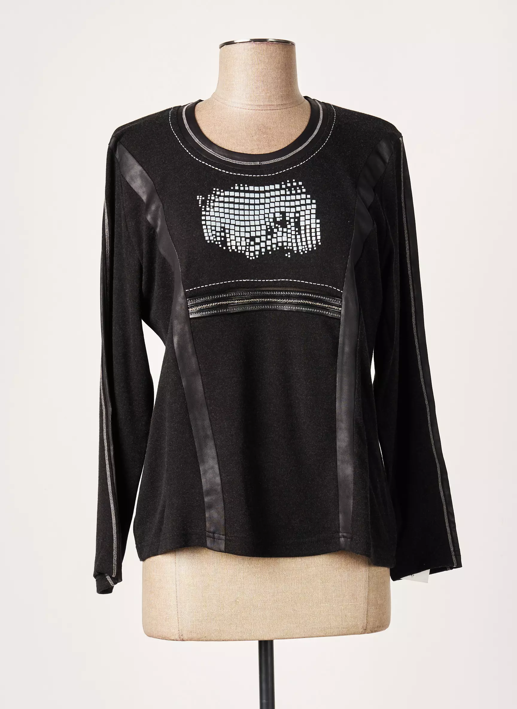 Meri Esca Tshirts Femme couleur gris