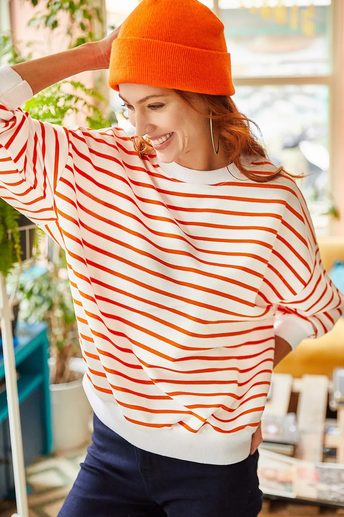 Olalook  Sweatshirt - Mehrfarbig - Oversized