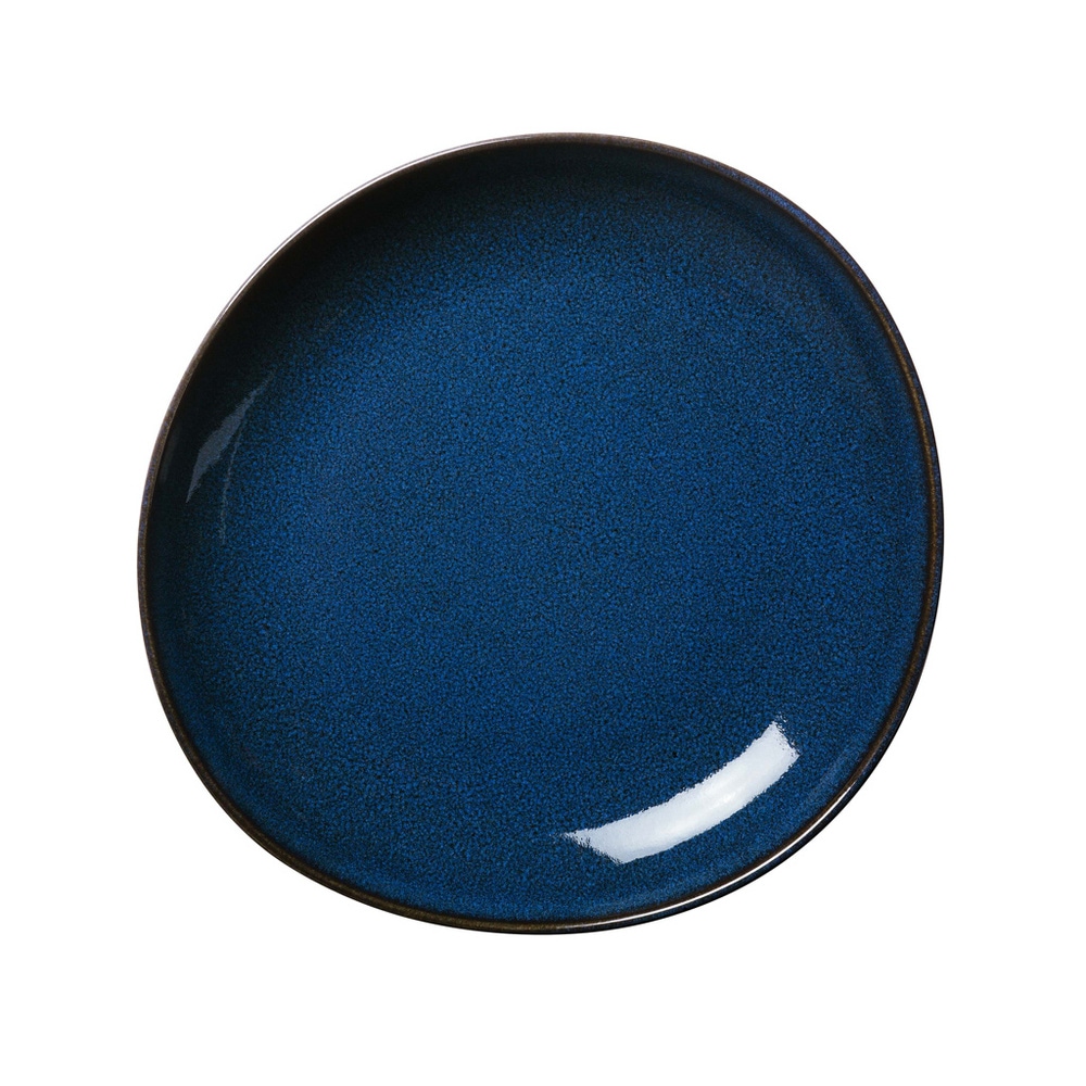 like. by Villeroy & Boch Coupe plate Lave bleu Bol