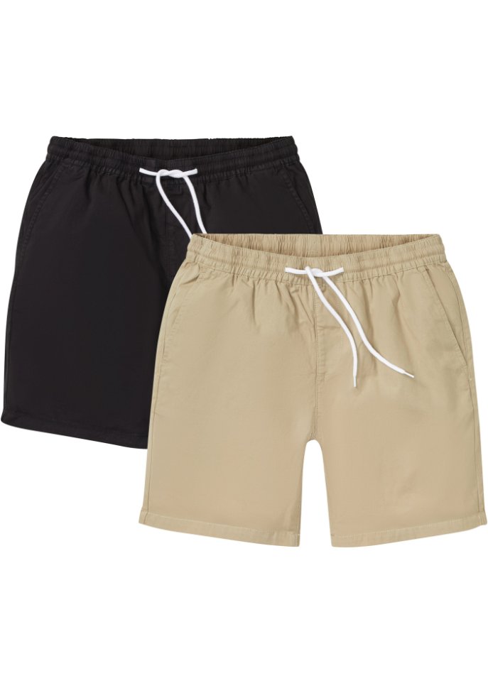Longshorts, Regular Fit (2er Pack)