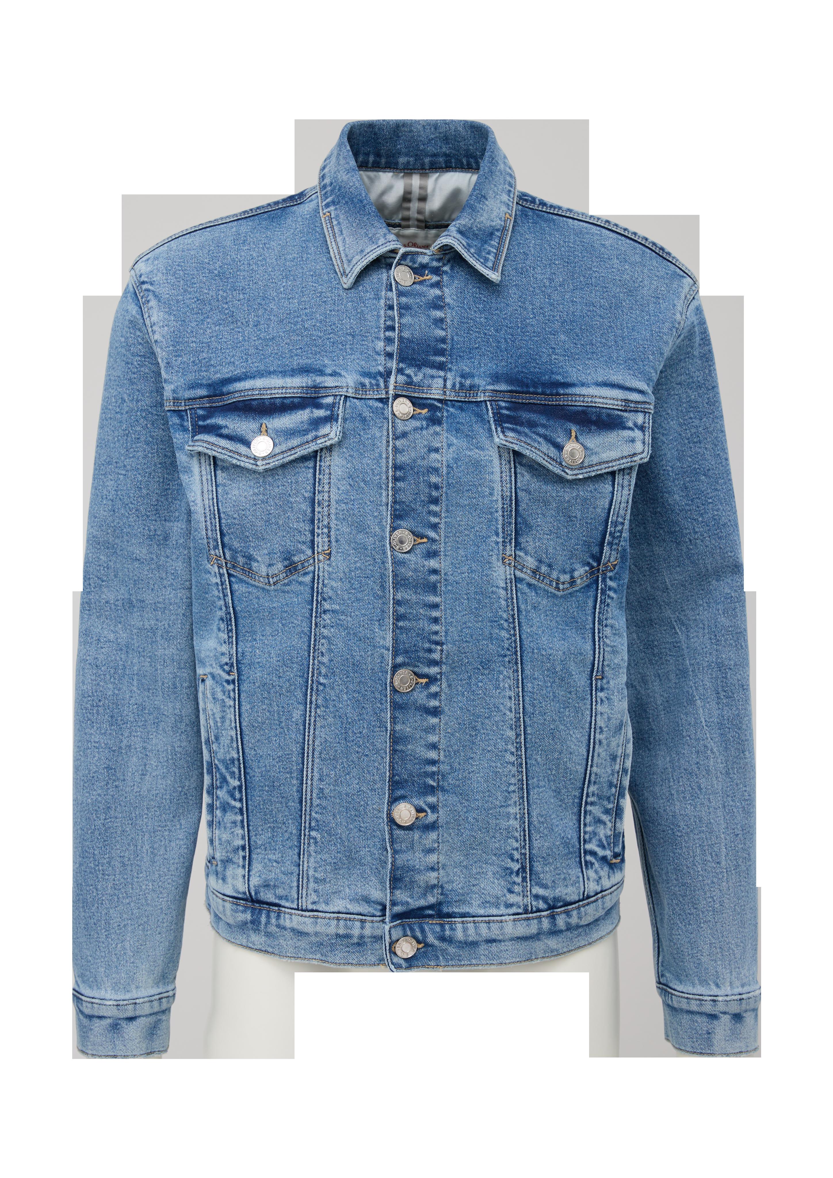 360° Denim: Jeansjacke mit Brusttaschen  2130306-54Z4