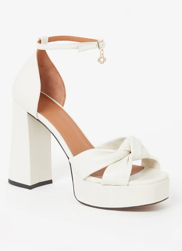 Maje leather sandals