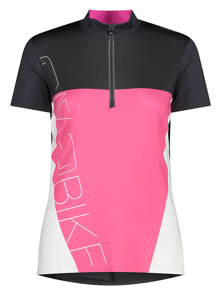 CMP Fahrradtrikot in Pink/ Schwarz günstig kaufen