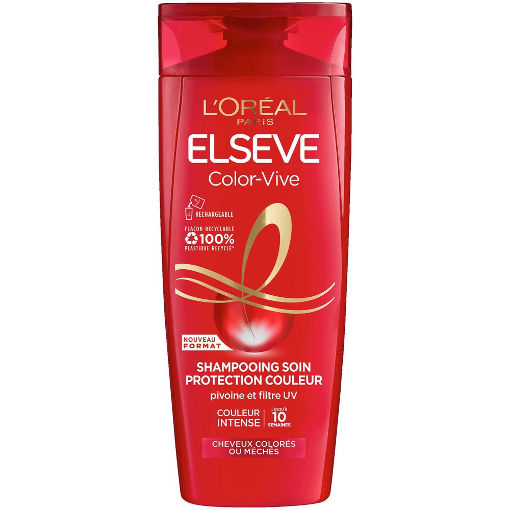 L'Oréal Paris Elseve Color-Vive Shampooing Soin 350ml Shampoing cheveux secs