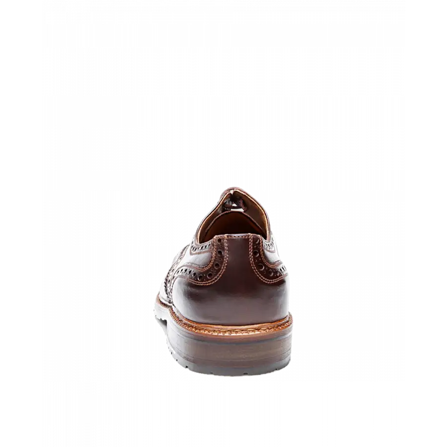 Heinrich Dinkelacker - Businessschuhe Derby JANOSCH K FULL BROGUE H Kalbsleder - braun