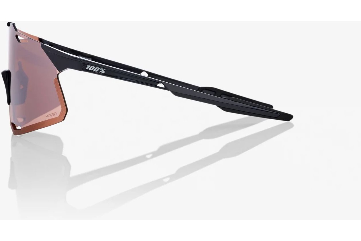 100 Percent Hypercraft Gloss Black / HiPER Silver Mirror