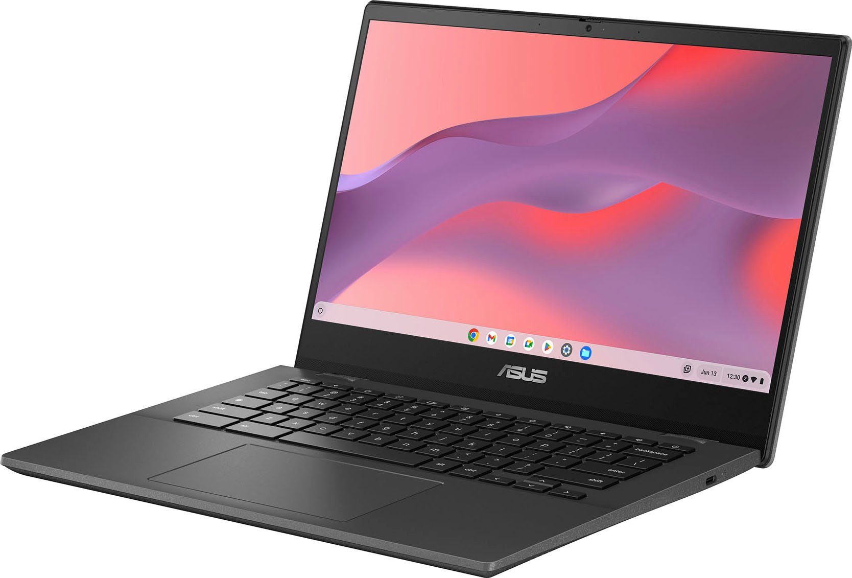 Asus CM1402CM2A-EK0135 Chromebook (35,6 cm/14 Zoll, MediaTek Kompanio 510, Mali-G52 MC2, 128 GB SSD, Full HD Panel)