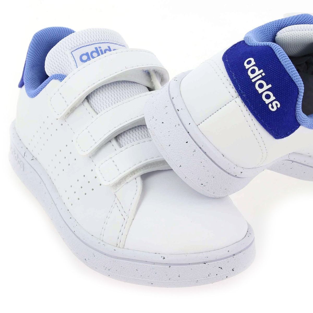 Adidas Originals  ADVANTAGE CF C - Blanc Bleu