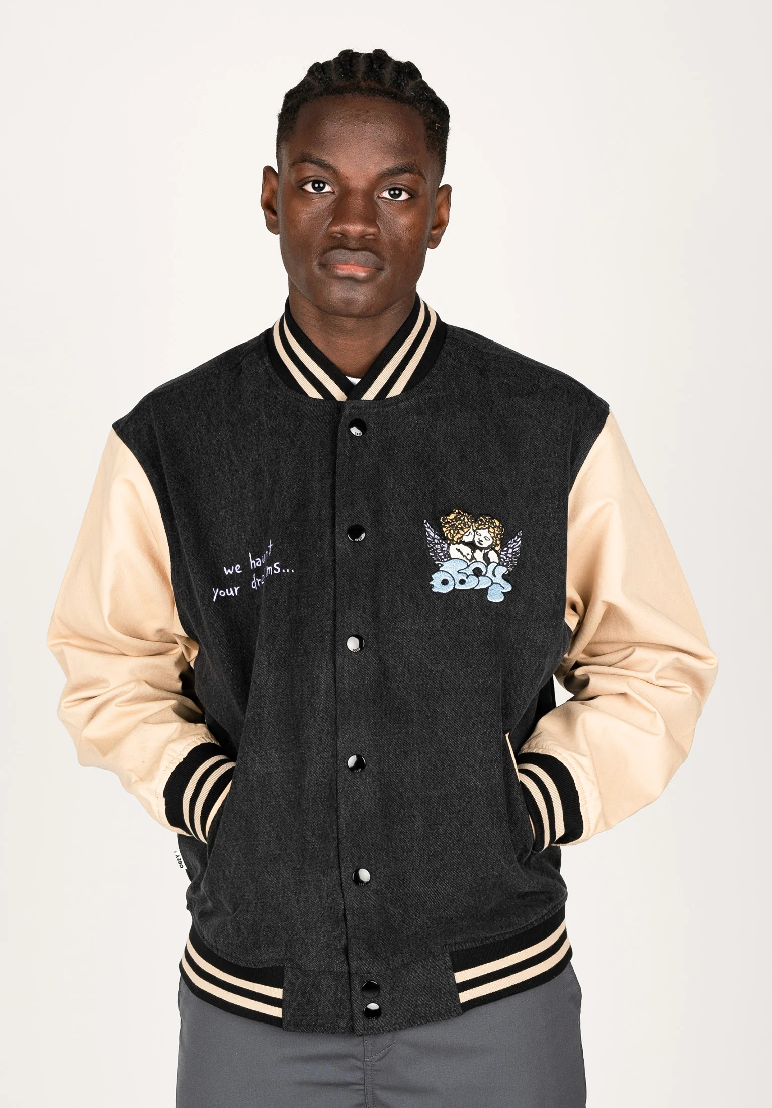 Care Denim Varsity