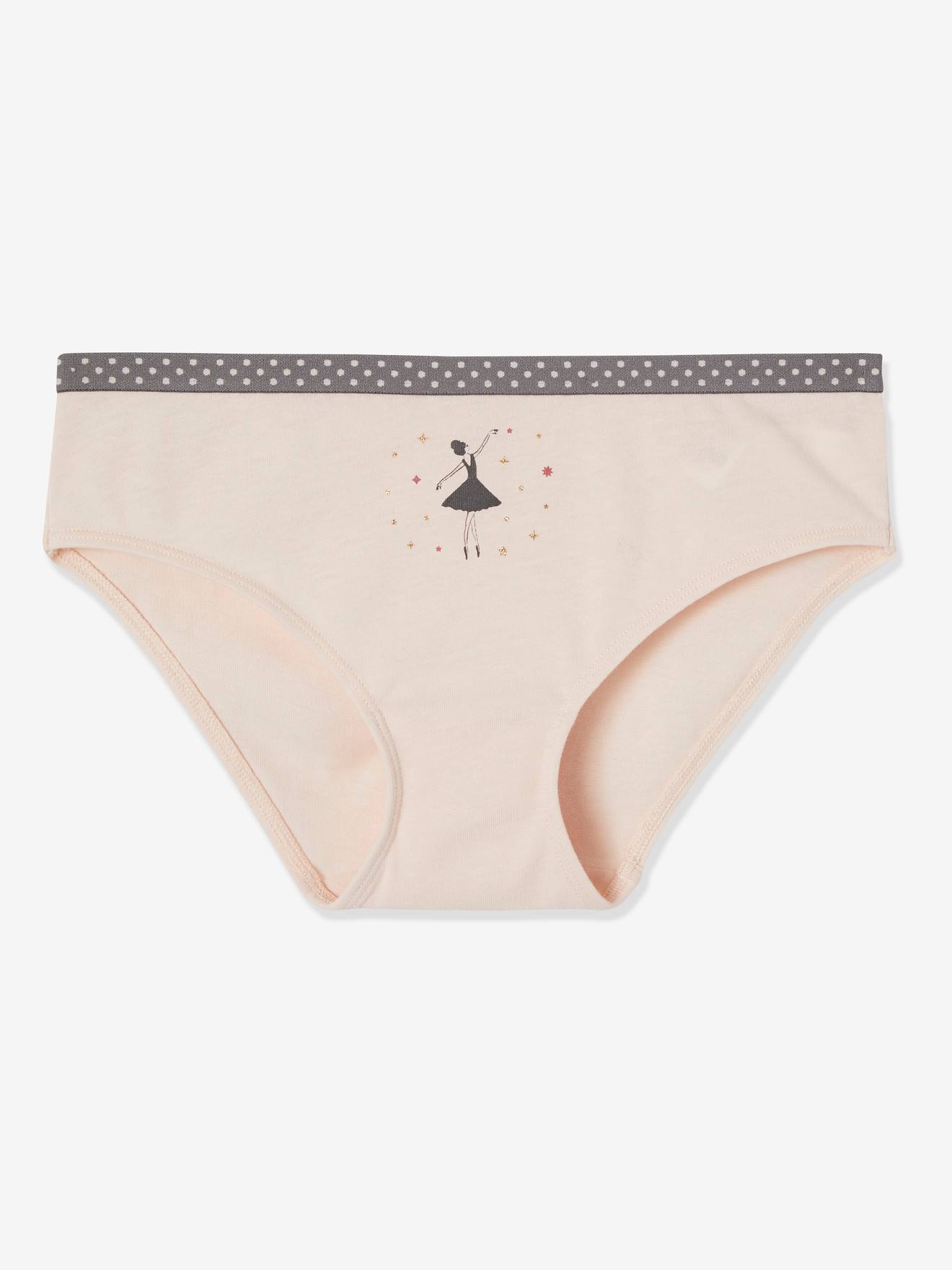 Lot de 3 culottes fille lot rose