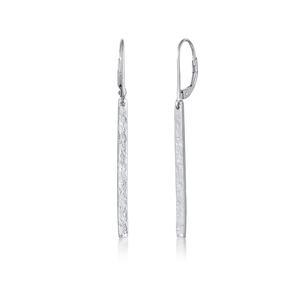 Elli Elli Boucles d'Oreilles Baguette de suspension pour dames Geo Antique Vintage Loo Boucles d'oreilles