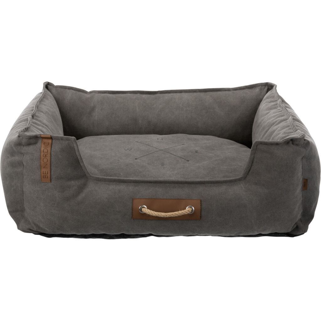 Trixie Hundebetten Trixie BE NORDIC Bett Föhr dunkelgrau 80 cm, 30 cm, 80 cm