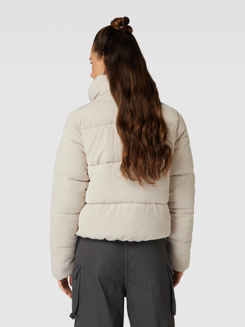 Cordjacke mit Stehkragen Modell 'NEWDOLLY' in beige