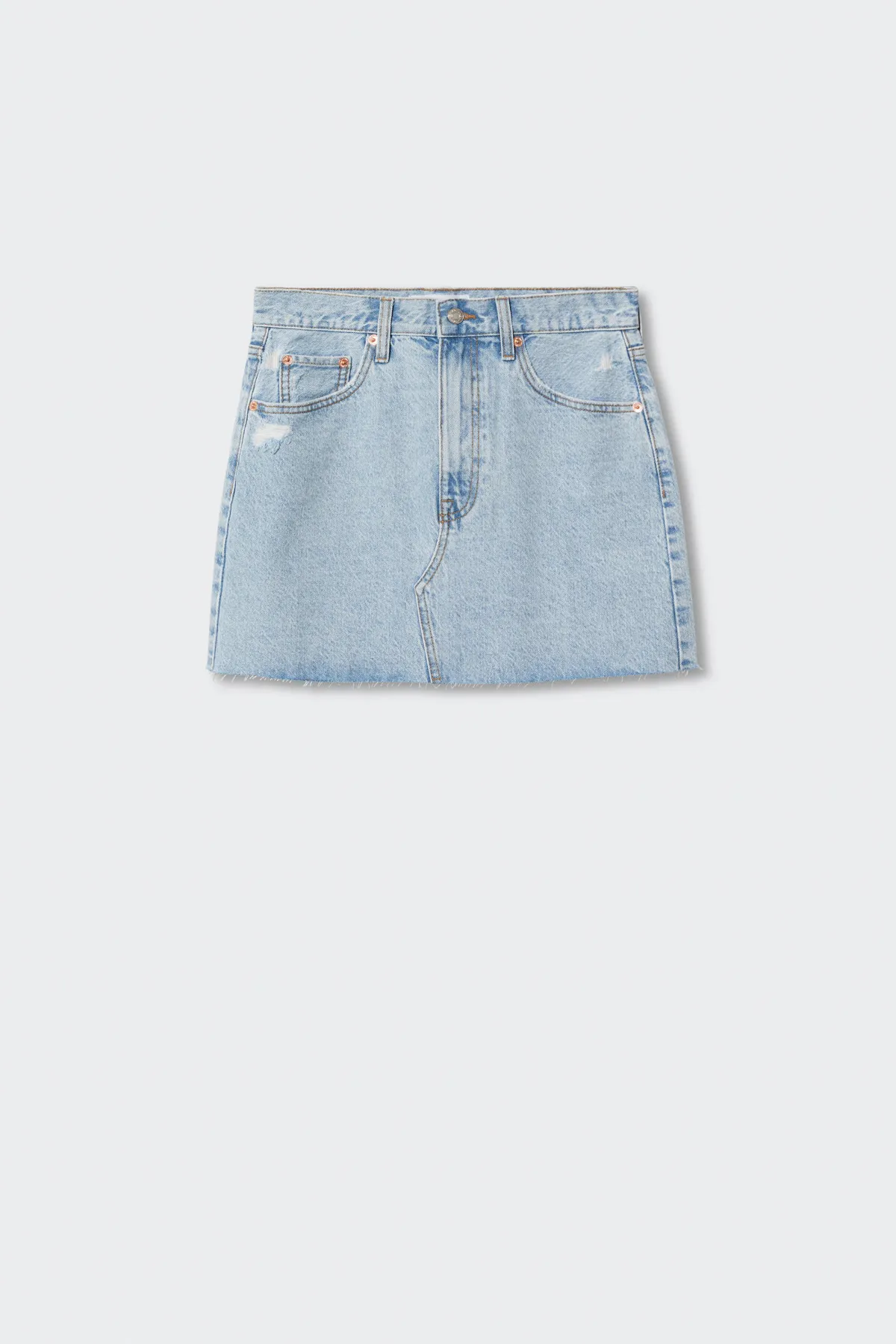 MANGO  Blauer Damenrock 37030034