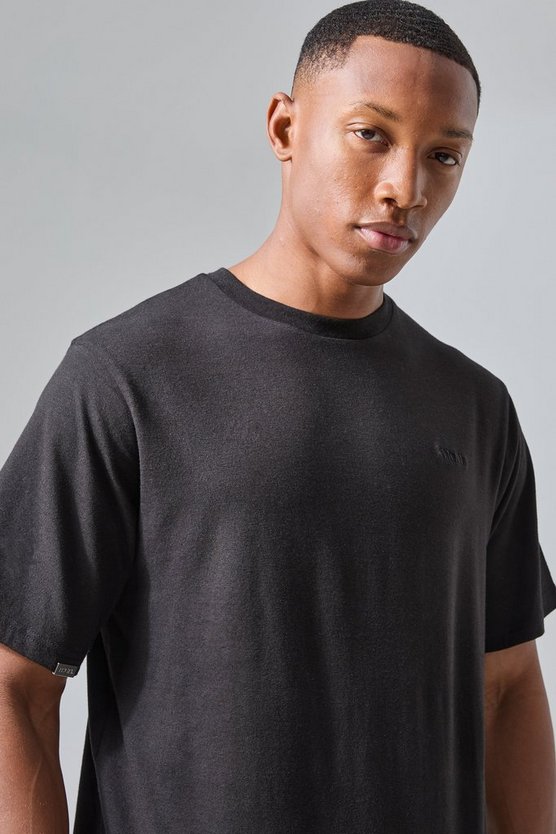 Man Active T-Shirt mit Rest Day Print