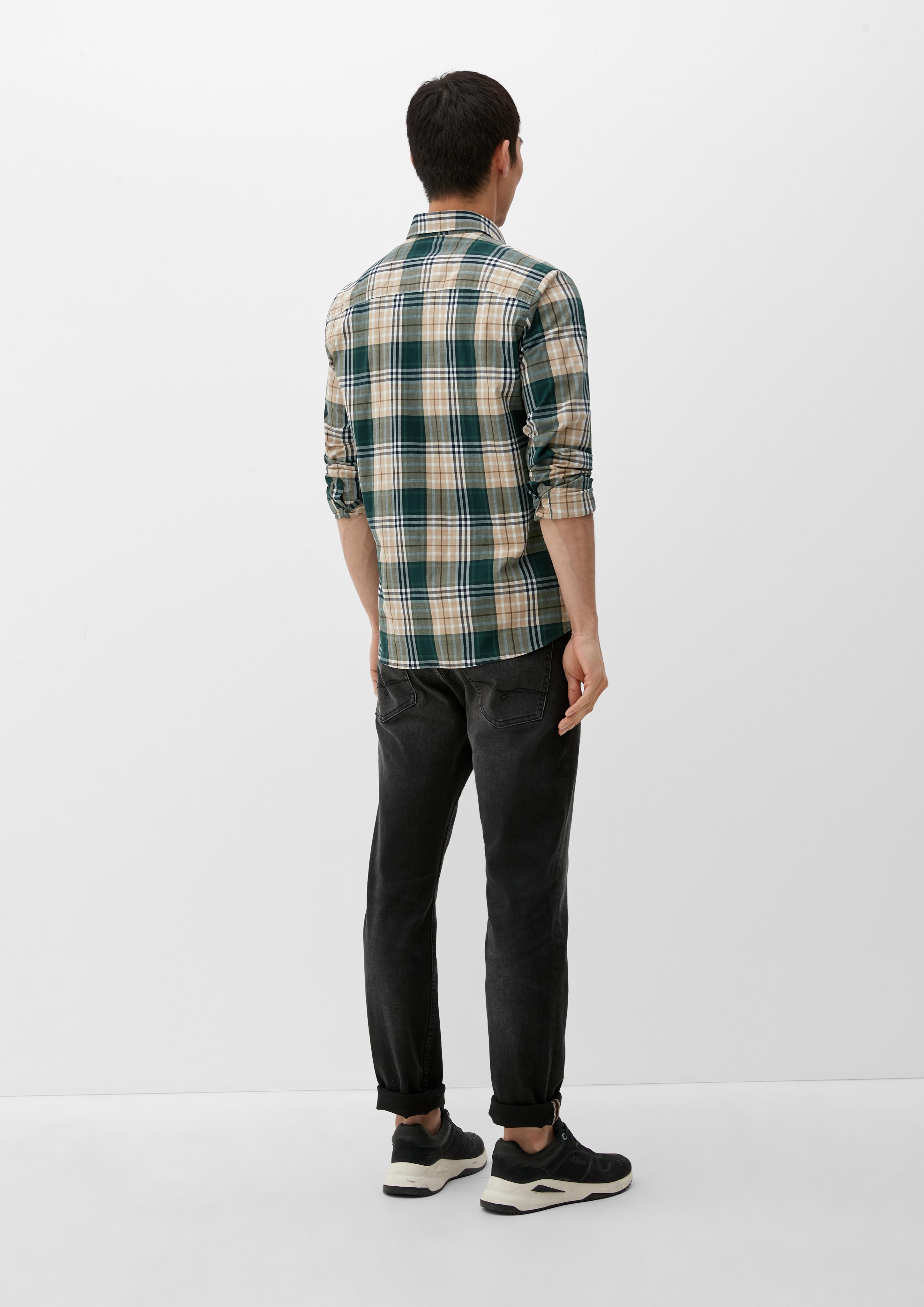 Slim: Hemd mit Button-down-Kragen  2120968-79N1