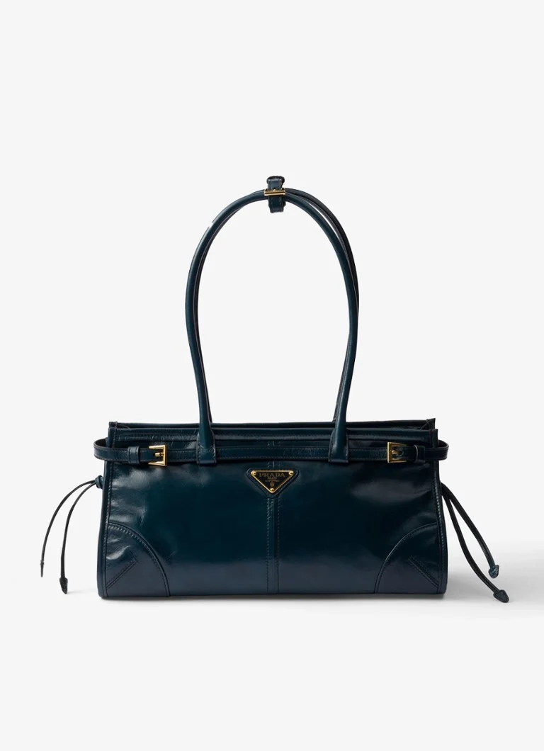 Prada  Medium schoudertas van leer