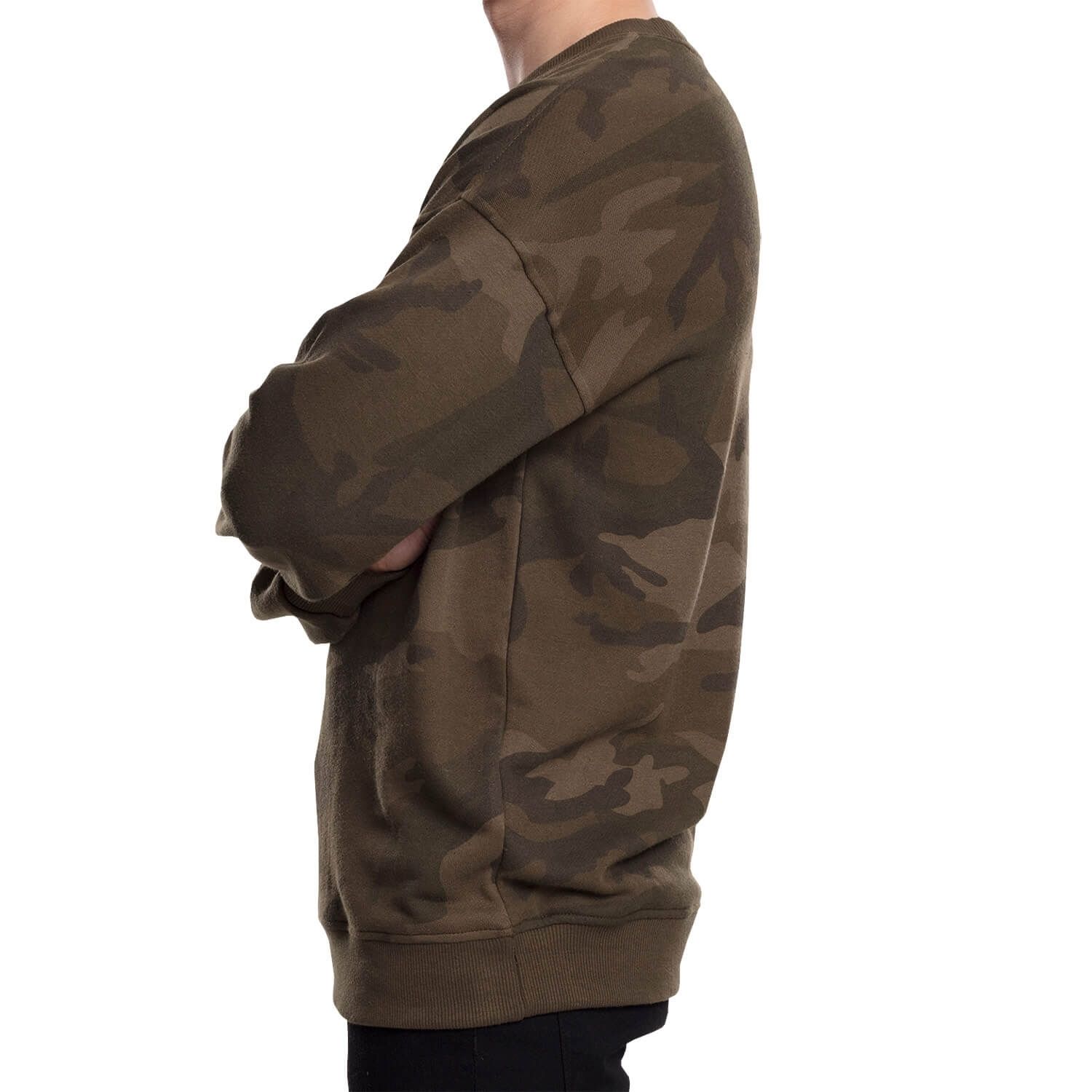 Camo Crewneck Pullover