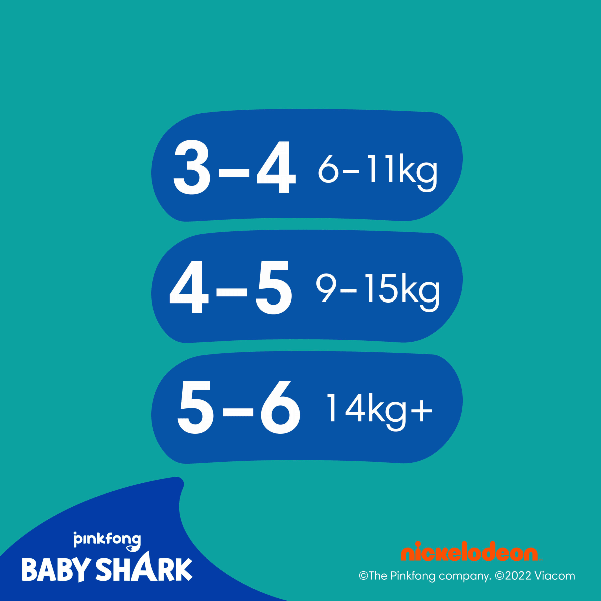 Schwimmwindeln Splashers Gr.3-4 (6-11 kg), 12 St