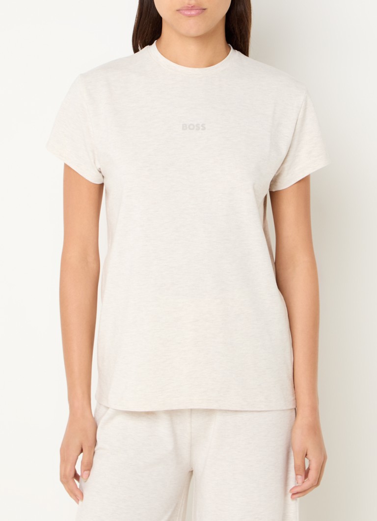 HUGO BOSS Bea pajama top with logo
