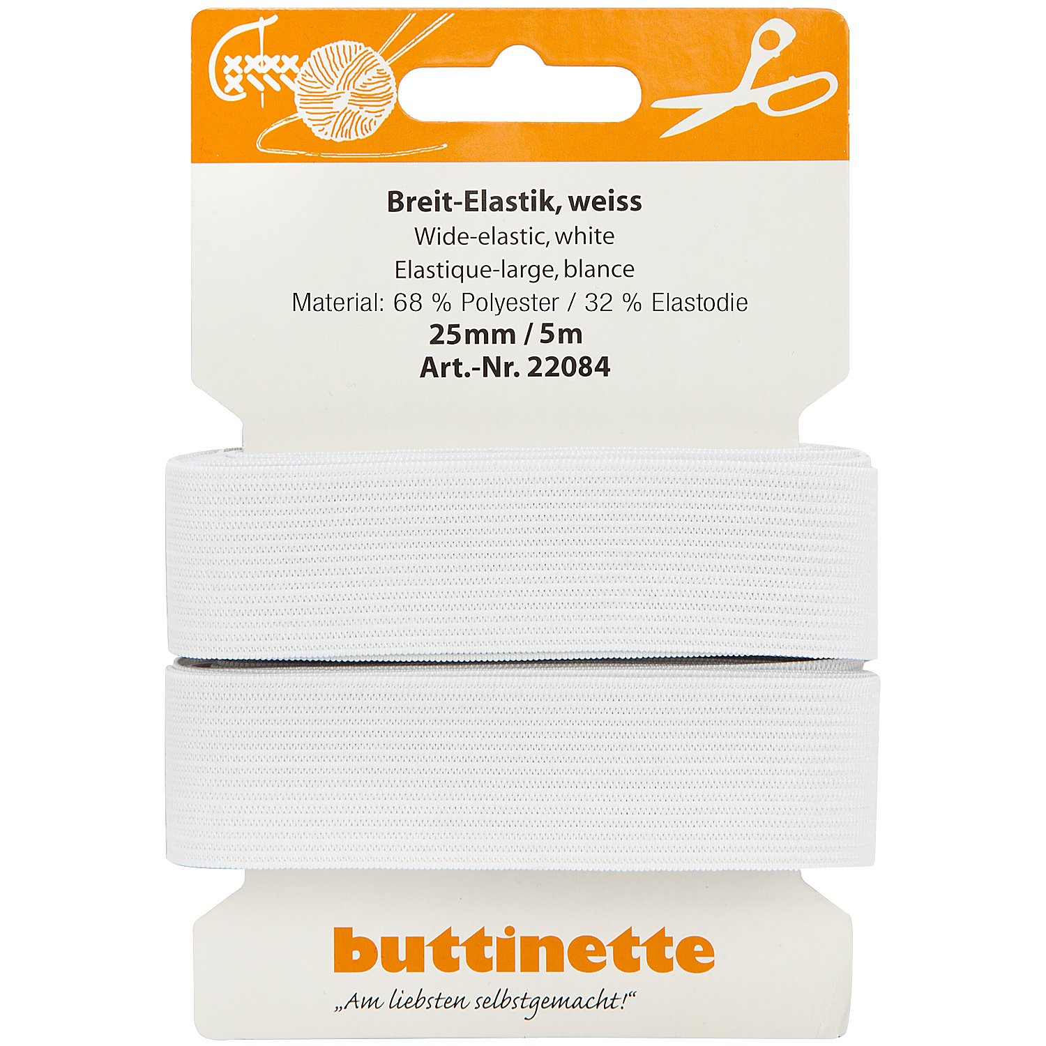 buttinette Gummiband 