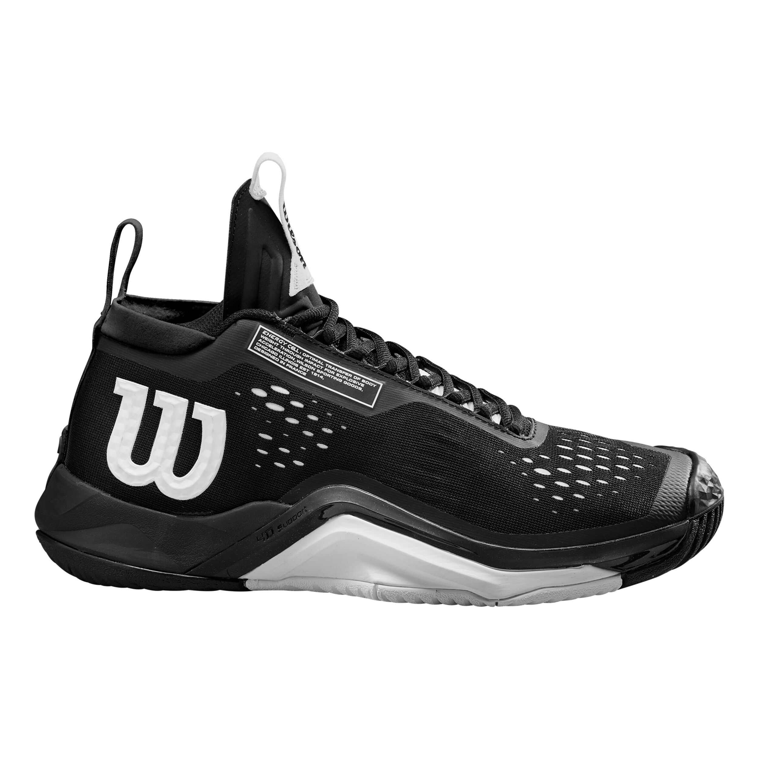 Rush Pro Tour Mid Allcourtschuh Herren - Schwarz