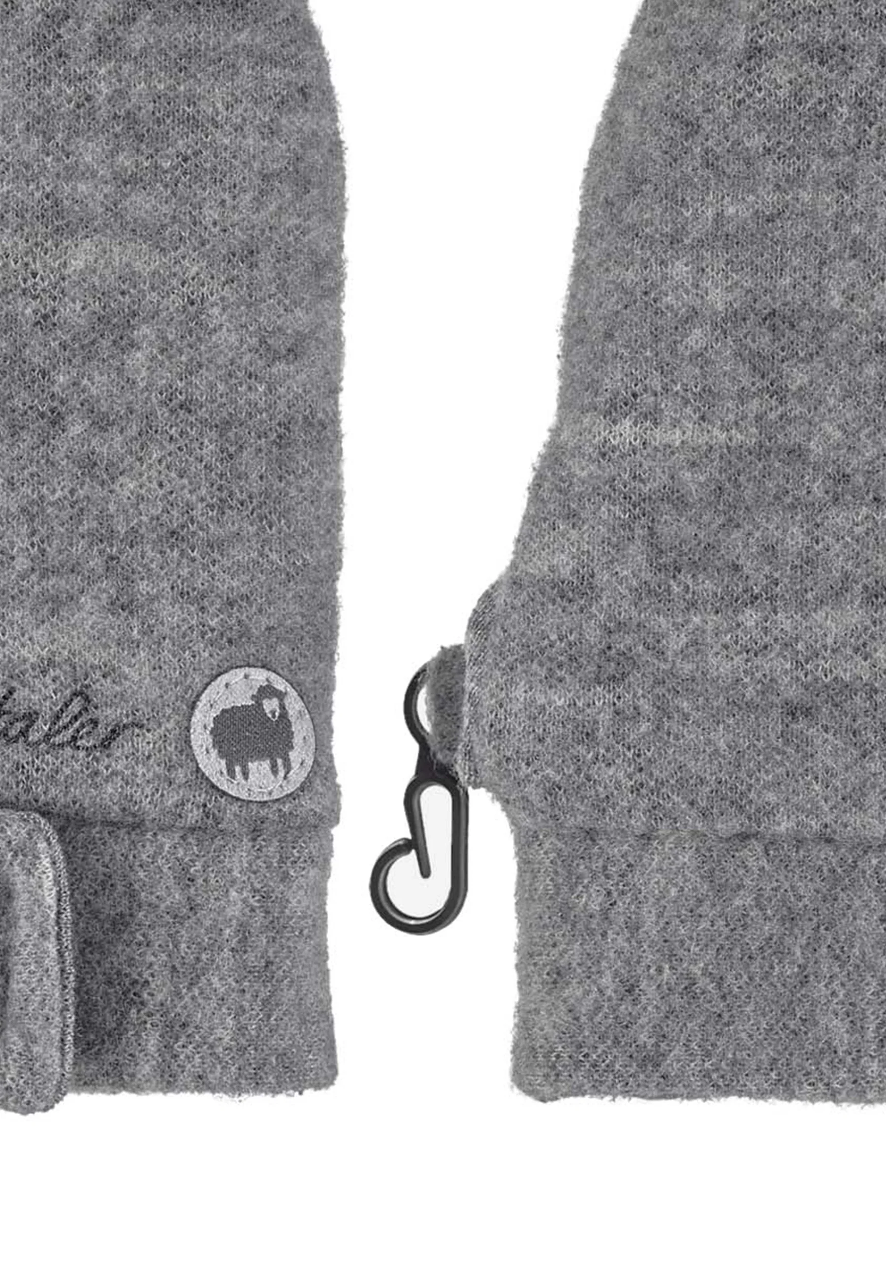 Fäustlinge ohne Daumen aus Merino Wolle