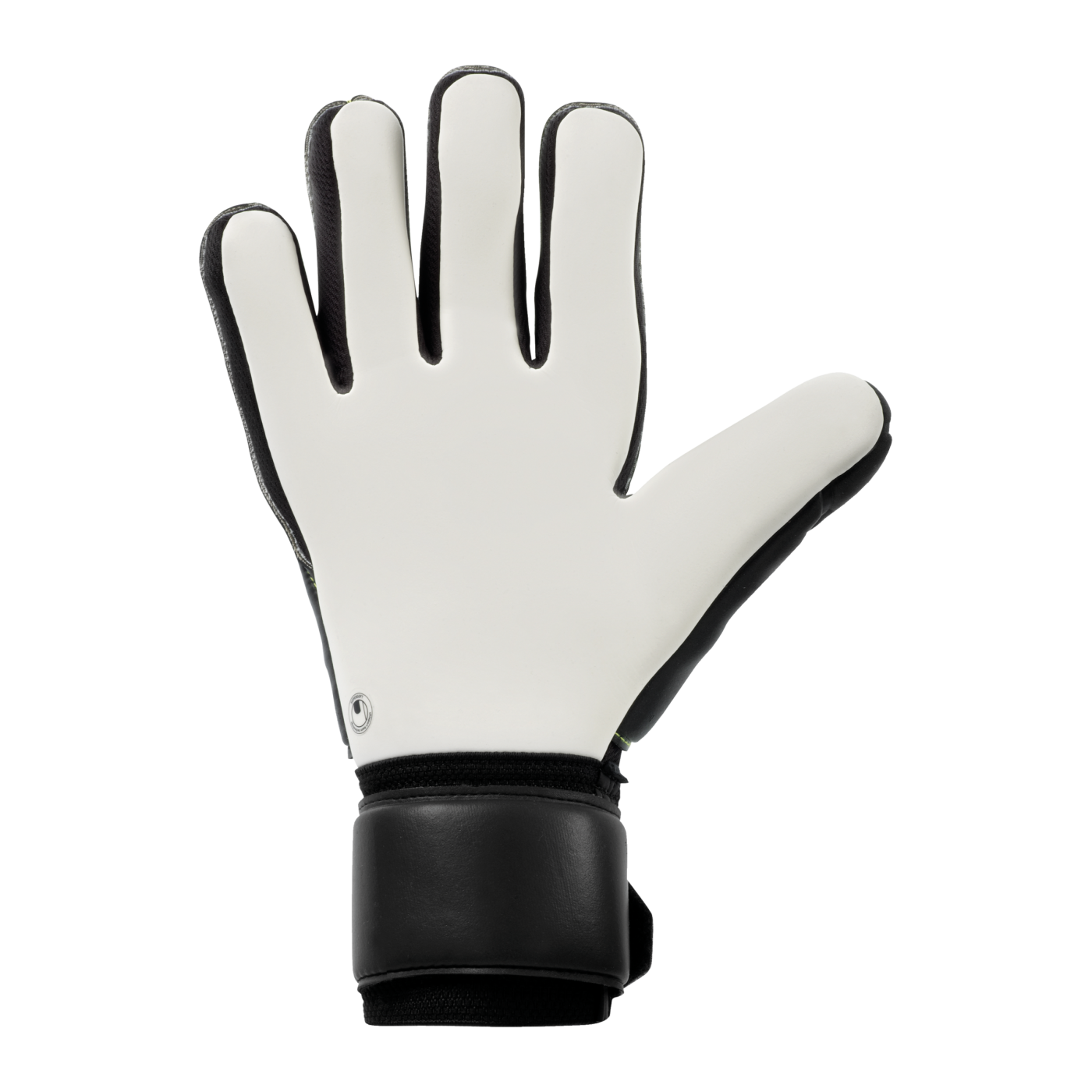 Uhlsport Supersoft HN Flex Frame Torwarthandschuhe Schwarz Gelb F01