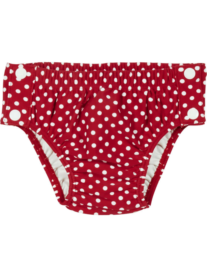 Playshoes UV-Schutz Windelhose Punkte zum Knöpfen in Rot günstig kaufen