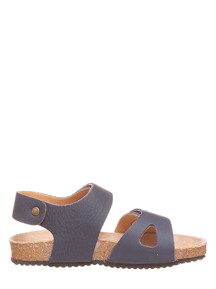 KAVAT Leder-Sandalen in Blau günstig kaufen 25