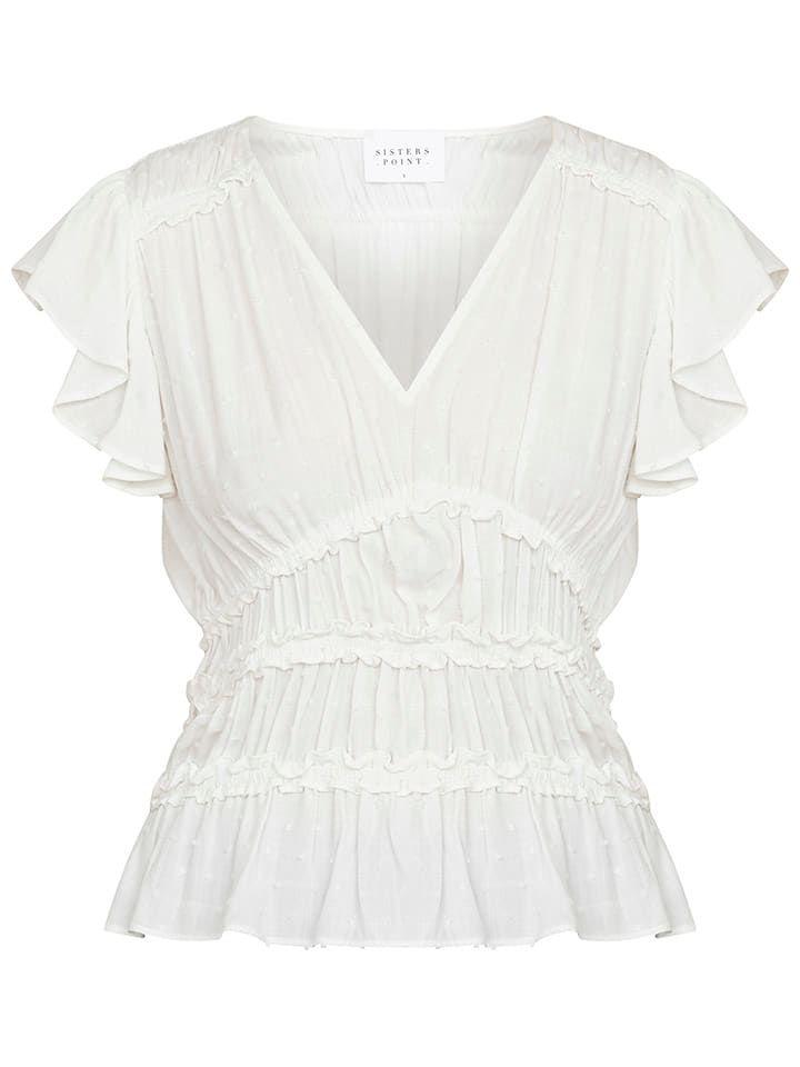 SisterS point Bluse in Weiß günstig kaufen