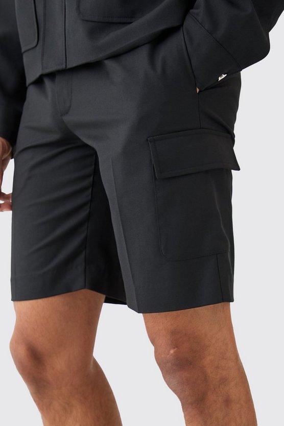 Lockere Cargo-Shorts