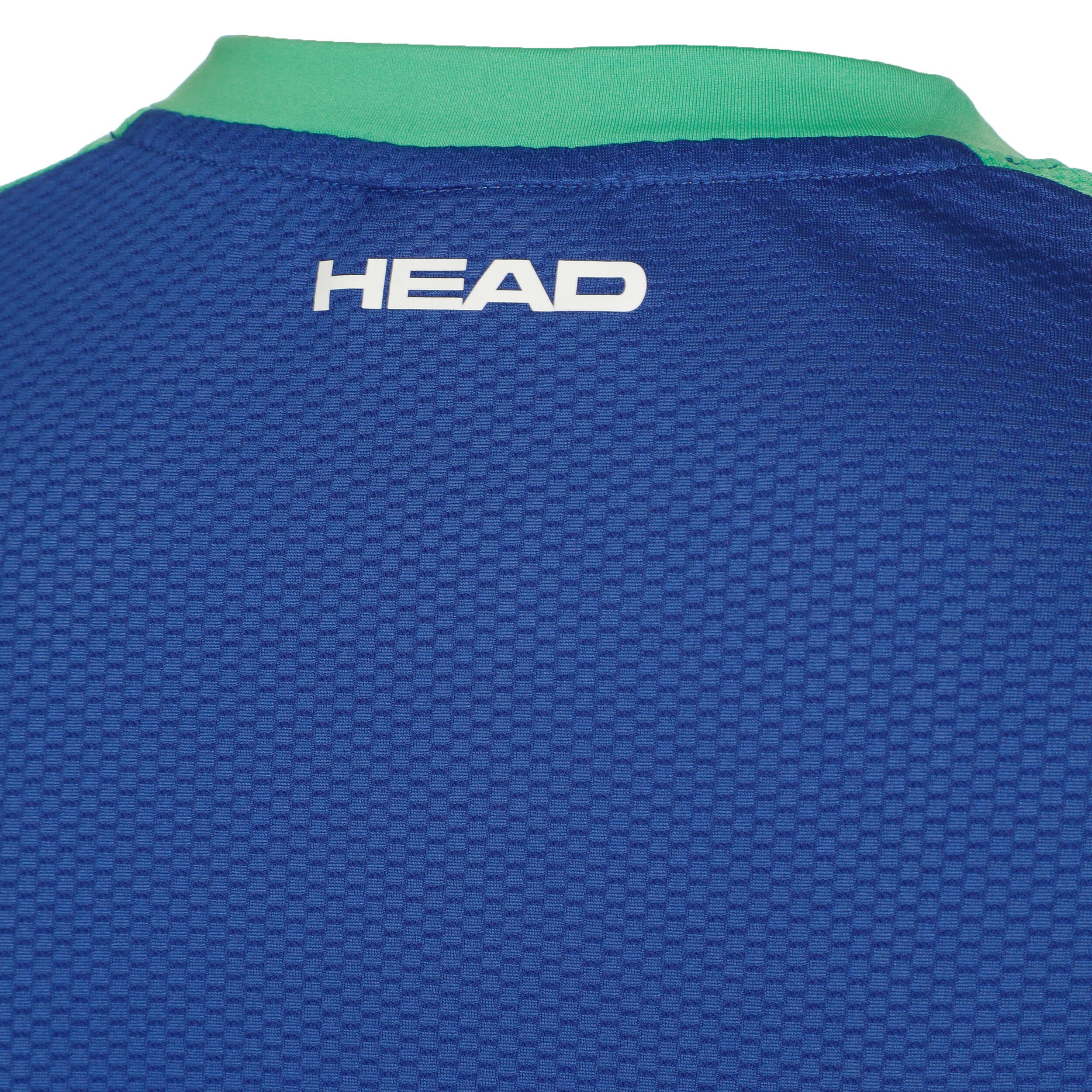 Tie-Break T-Shirt Damen - Blau, Grün