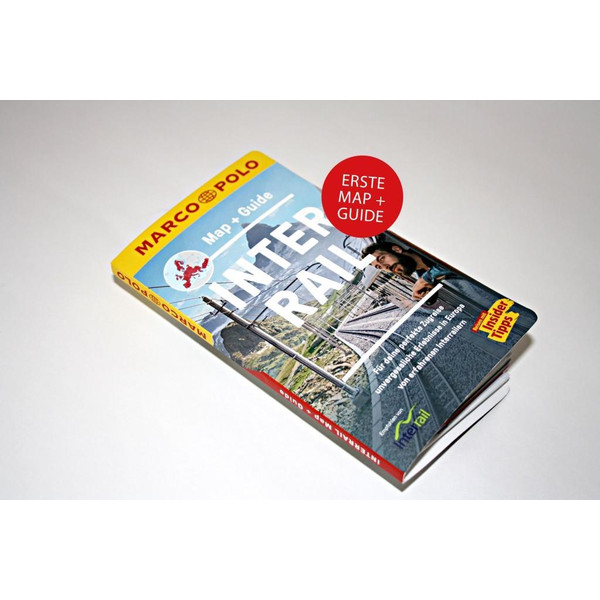 MARCO POLO Interrail Map + Guide - Straßenkarte