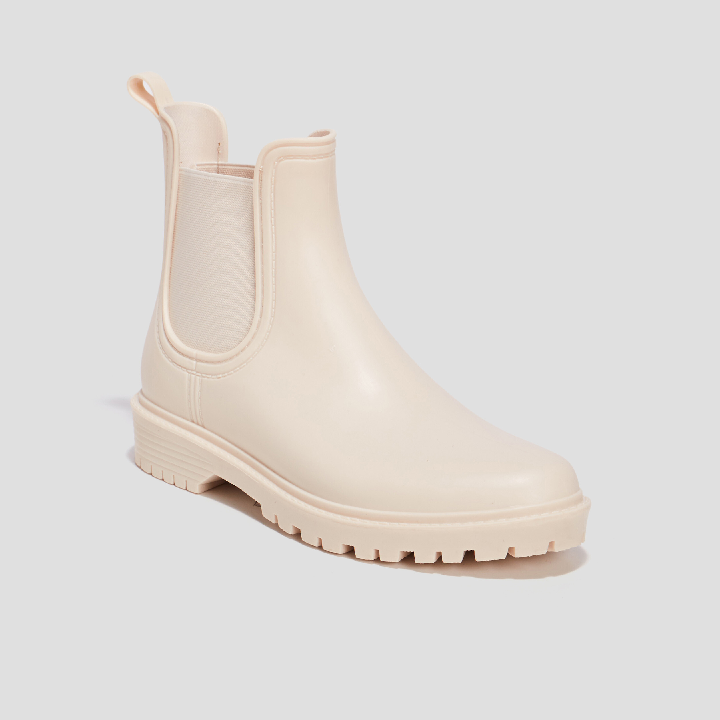 Bottes de pluie chelsea sable femme | La Halle