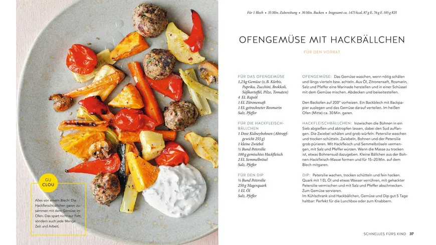 Kochen für Kleinkinder