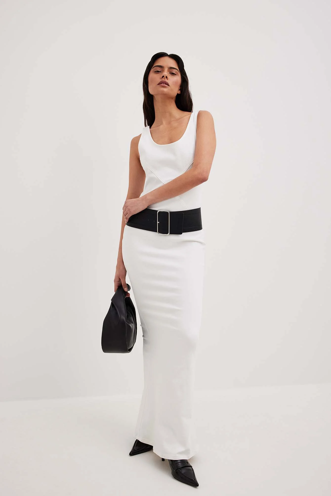Maxikleid aus Denim