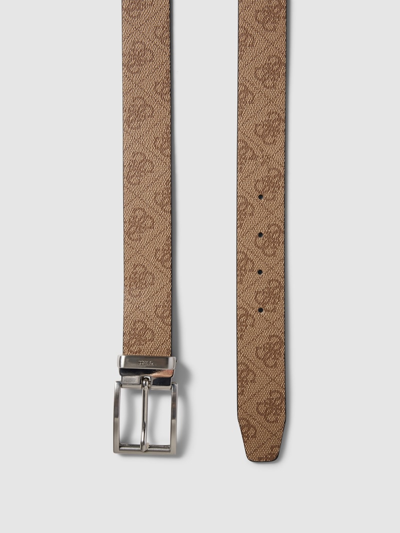 Gürtel mit Allover-Muster Modell 'VEZZOLA' in beige