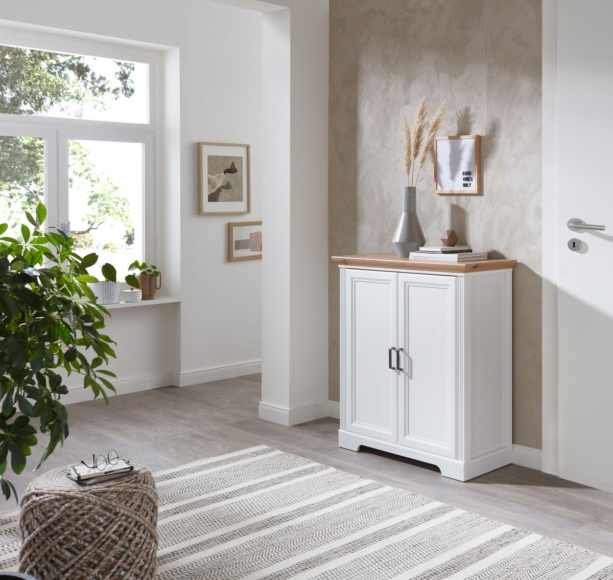 Kommode Jasmin weiß 93x102