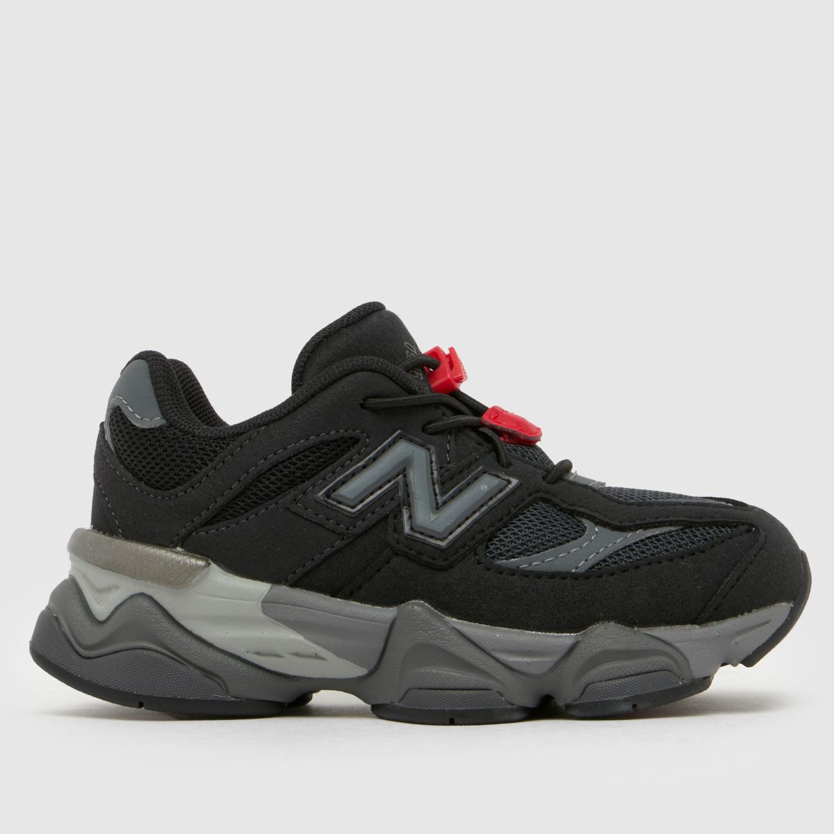 New Balance fekete és szürke 9060 kisgyermek cipő