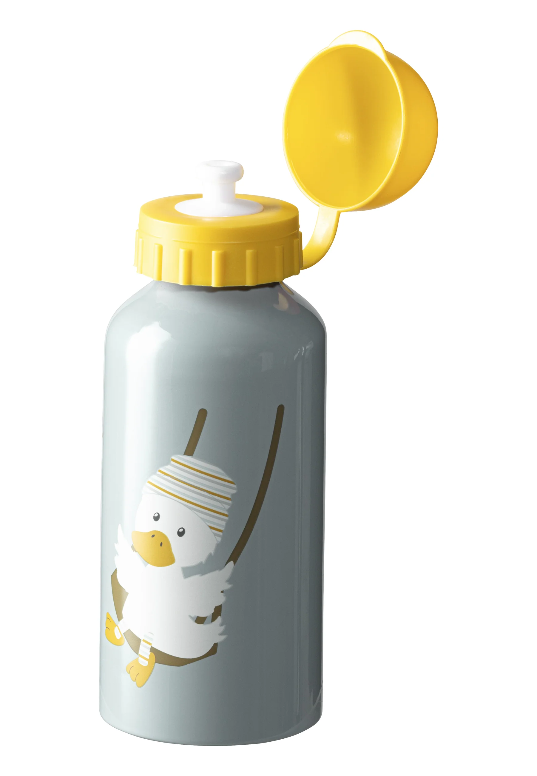 Kindertrinkflasche Ente Edda, 400 ml, in helltürkis