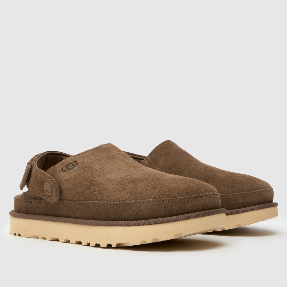 UGG Goldenstar klumpa szandál hikorizöldben
