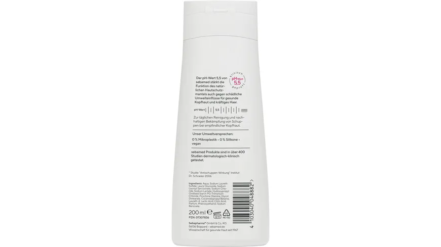 Sebamed Anti-Schuppen Shampoo 200 ml