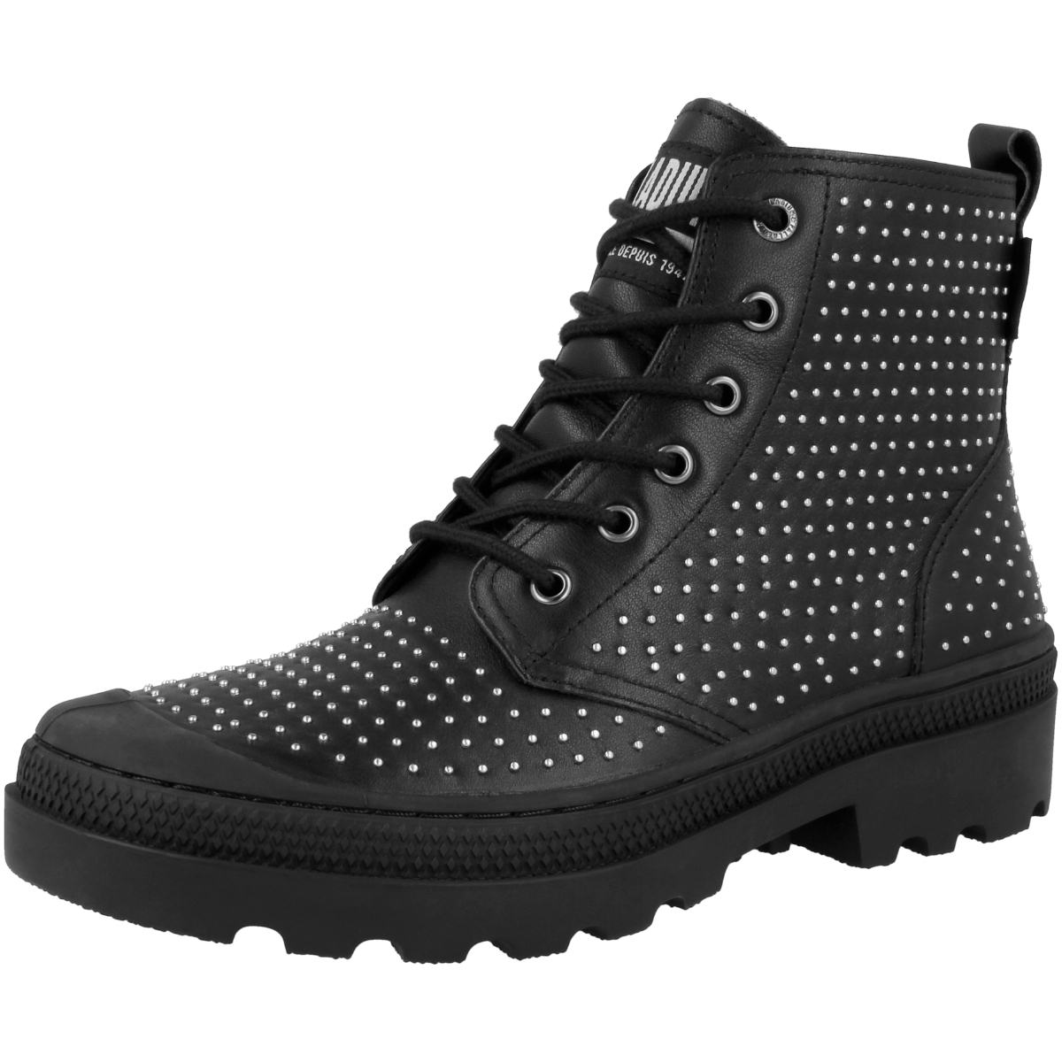 Palladium Pampa Avenue Hi Zip Stud Schnürboots schwarz